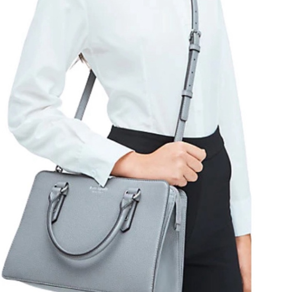 Kate Spade NWT Grey Handbag - Picture 2 of 6